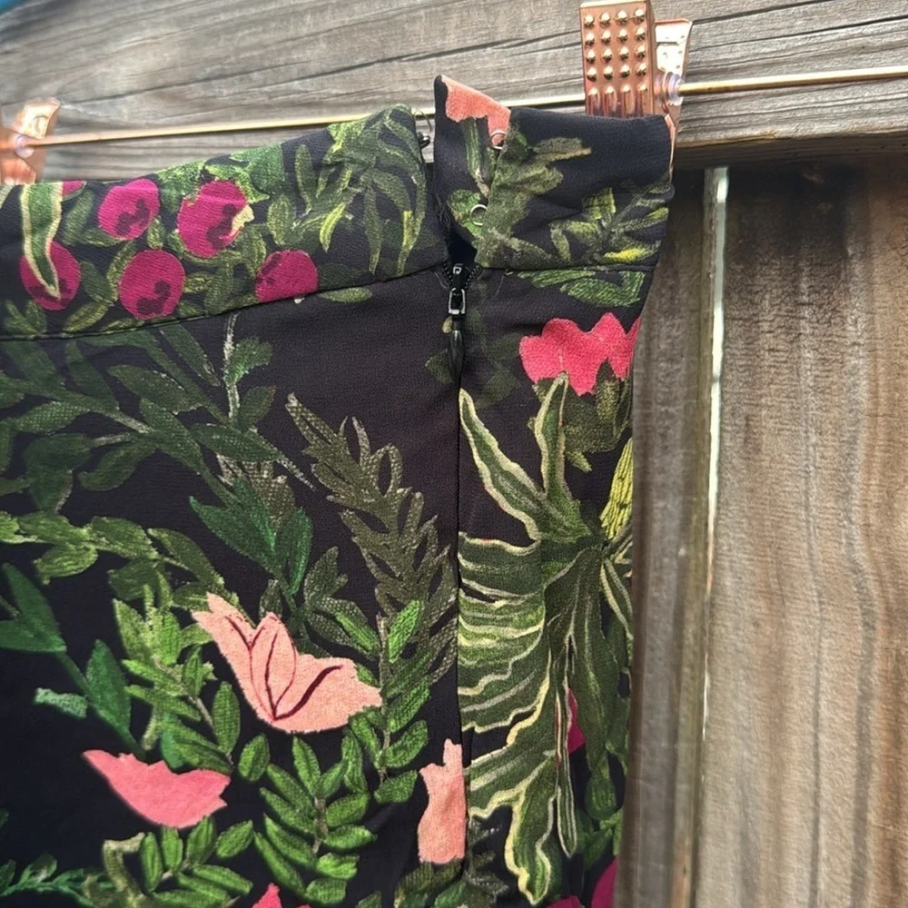 Prints by Radhika Jaipur, multi colored flared pants, size 28